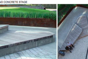 timber and concrete stage.png - Roman Gardens, Castlefield